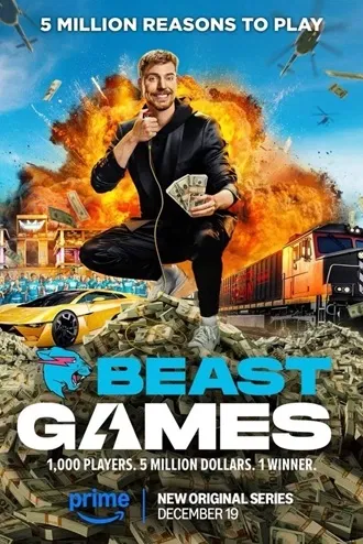 Download Beast Games | 2024 | Season 1 [S01E06 Added] | {Hindi-English} | Amazon Original WEB Series | 480p 720p 1080p